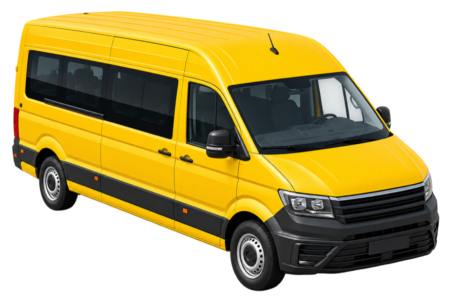 Volkswagen Crafter amarilla